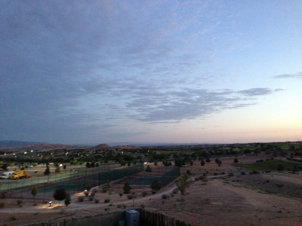 Holly Wilson-SWAIA 2013-view from Buffalo Thunder